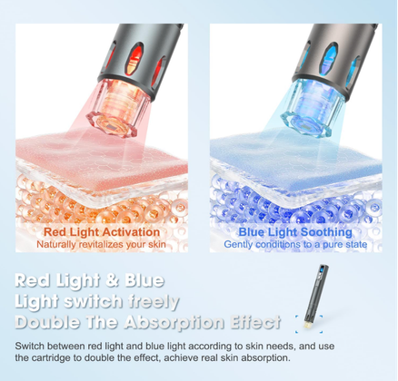 MICRONEEDLING LED DEVICE
